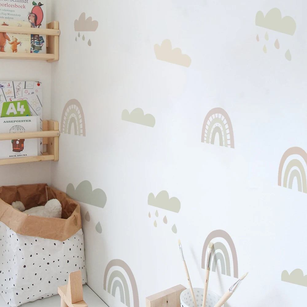 Rainbow Wall Stickers – Kids & Baby Room Decor