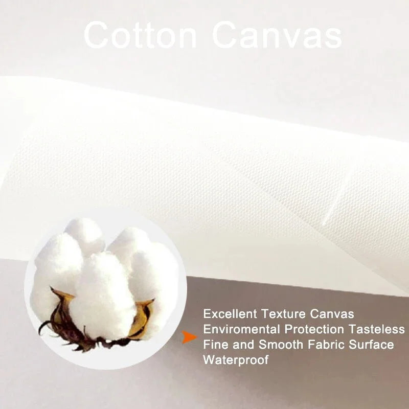 3-Piece White Seascape Canvas Wall Art – Nordic Coastal Pampas Prints