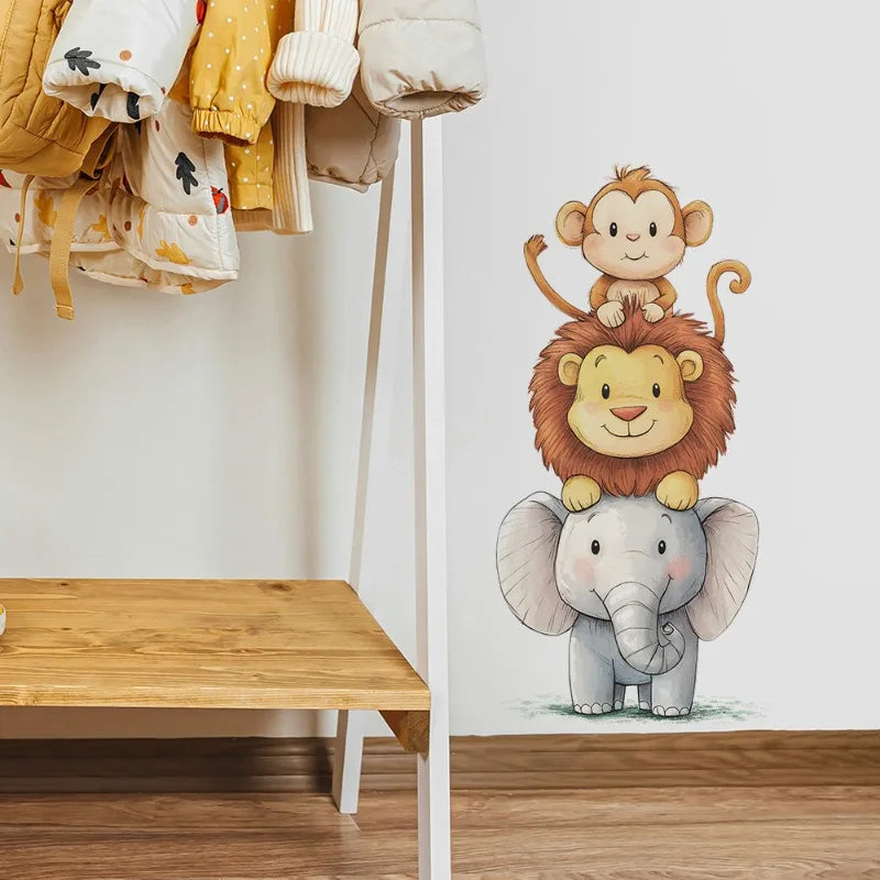 Forest Animals Wall Sticker – Kids Room & Nursery Decor