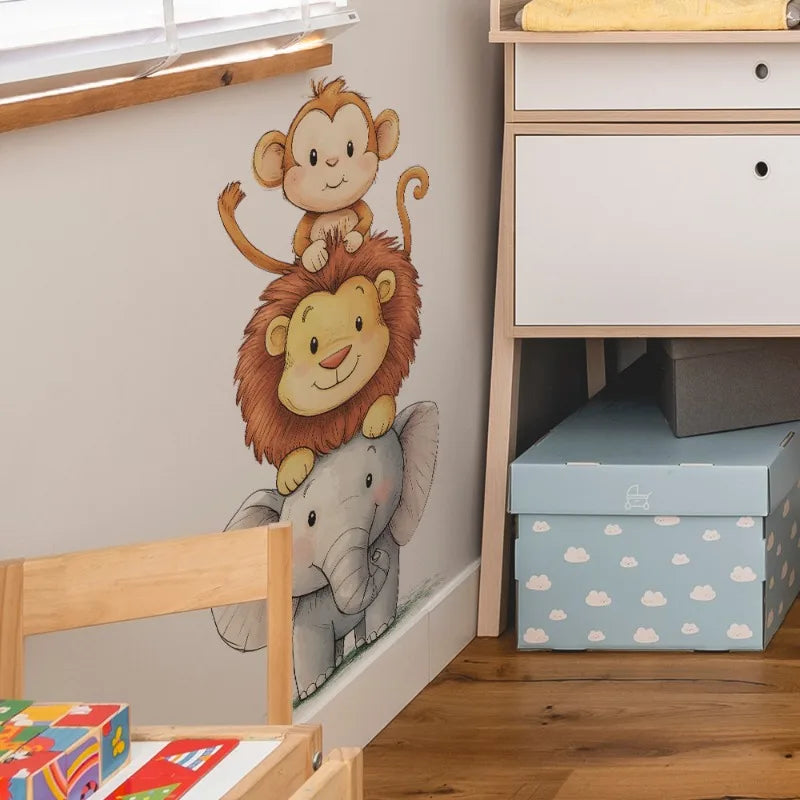 Forest Animals Wall Sticker – Kids Room & Nursery Decor