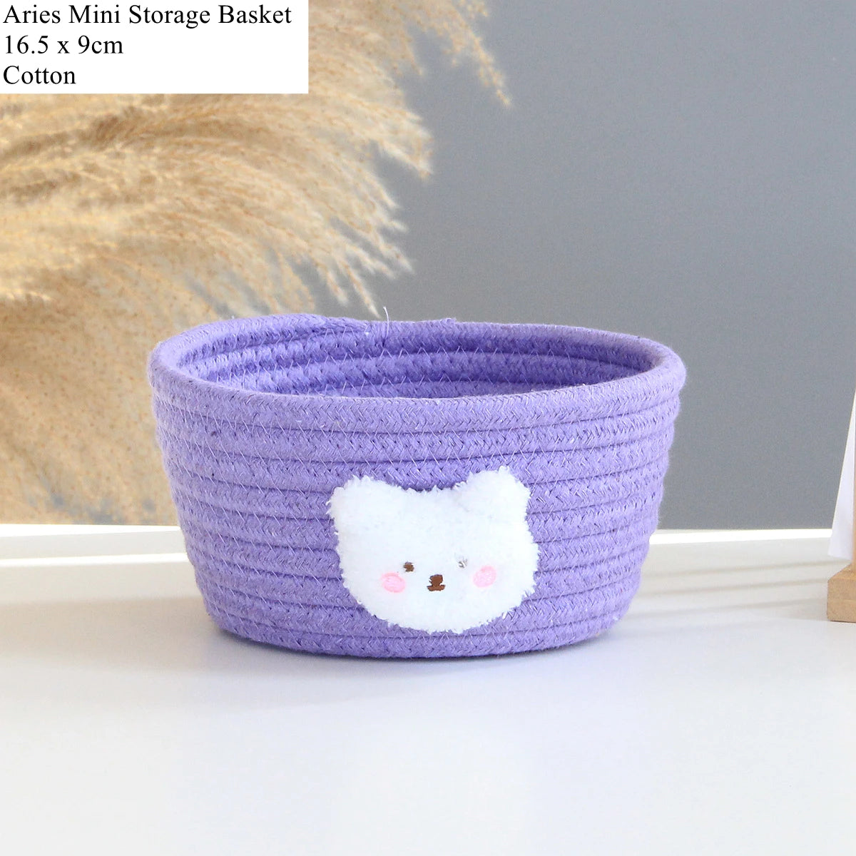 Cotton Rope Storage Baskets , Baby Toys,  Small Organizer Box
