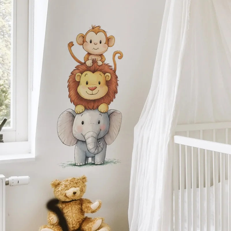 Forest Animals Wall Sticker – Kids Room & Nursery Decor