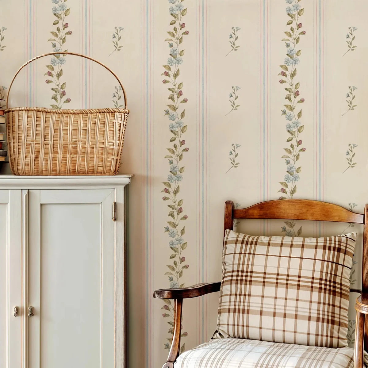 Modern Leaf Peel & Stick Wallpaper – Minimalist Waterproof Wall & Cabinet Décor