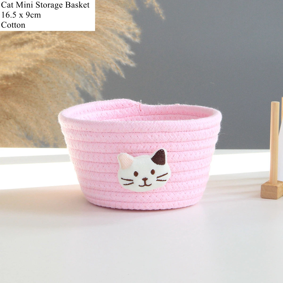 Cotton Rope Storage Baskets , Baby Toys,  Small Organizer Box