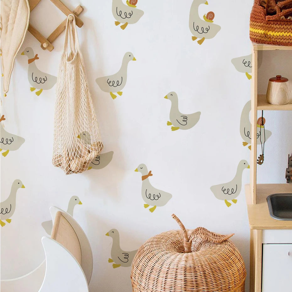 Boho Duckling  Wall Decals for Nursery & kids room