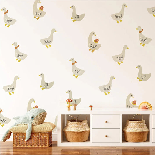 Boho Duckling  Wall Decals for Nursery & kids room