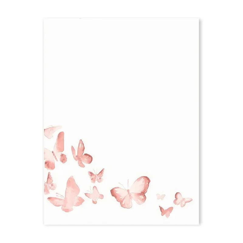 Pink Ballerina Unicorn Wall Art – Girls Nursery Canvas Print