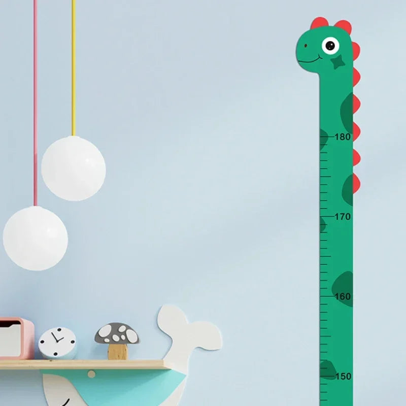 Cartoon Giraffe Height Measure Wall Sticker – Kids Room Decor