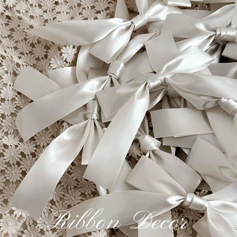 Bow Ribbon Garland Banner – Princess Girls Room Wall Hanging Décor