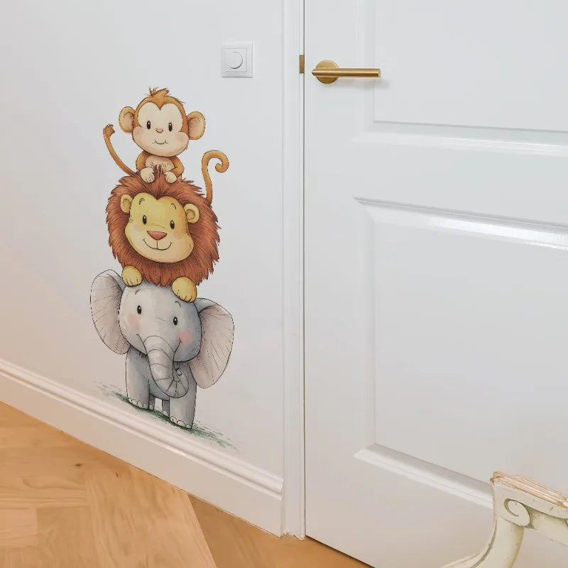 Forest Animals Wall Sticker – Kids Room & Nursery Decor