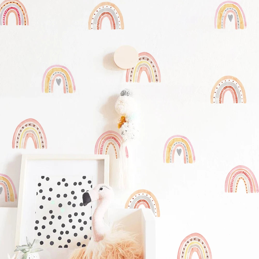 Rainbow Wall Stickers – Kids & Baby Room Decor