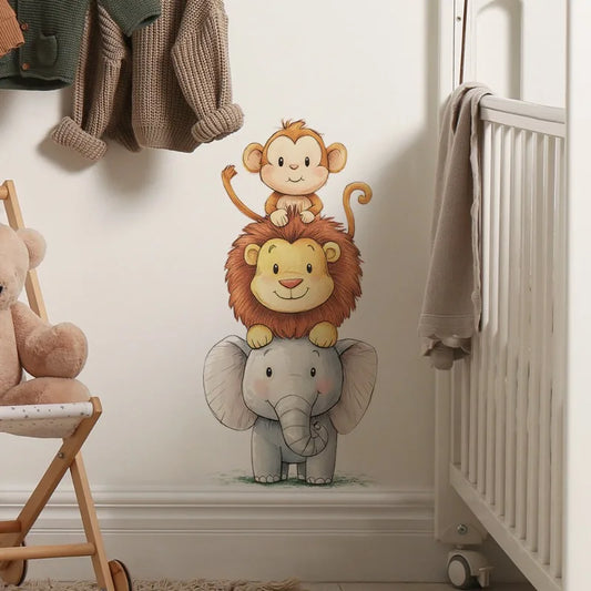 Forest Animals Wall Sticker – Kids Room & Nursery Decor