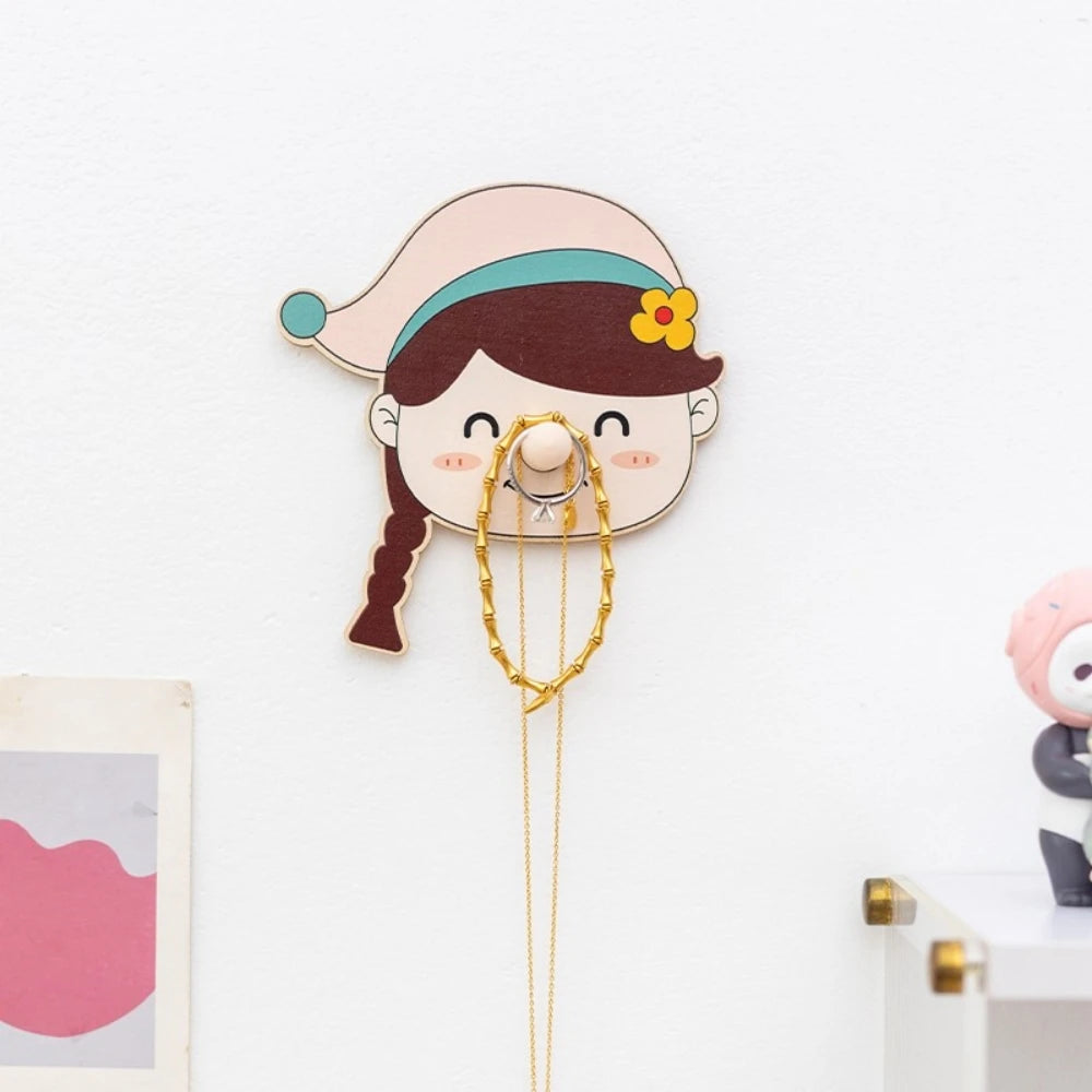 Pinocchio Long Nose Hook – Cute Wooden Wall Hook & Fridge Magnet