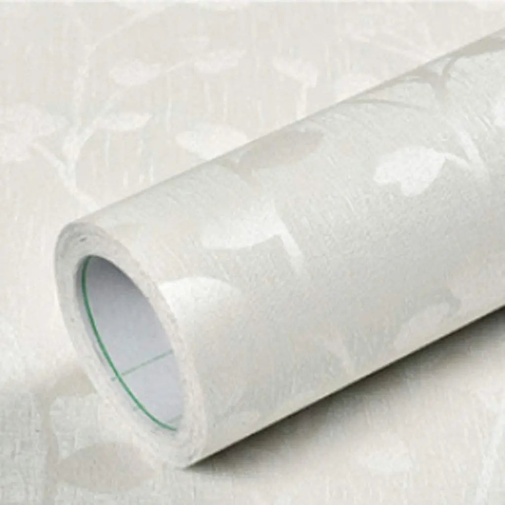 3D Embossed Branch & Leaf Peel & Stick Wallpaper – Waterproof Pastoral Wall Décor